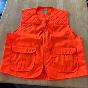 DOWN RANGE Men's Shooting Gear Upland Deluxe Vest Size 3XL In Orange